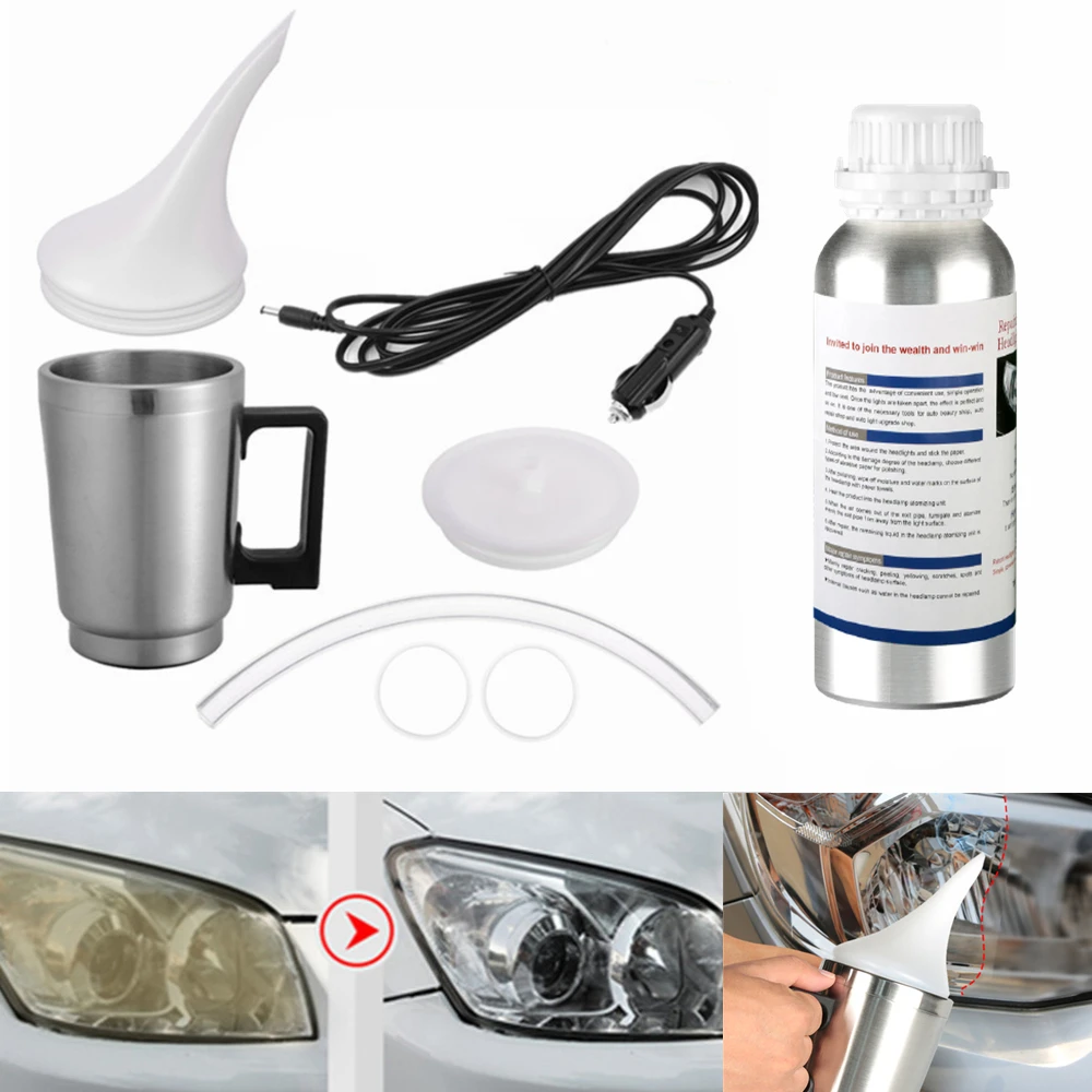 Налобный фонарь полировщик чистящий комплект автомобильный налобный
