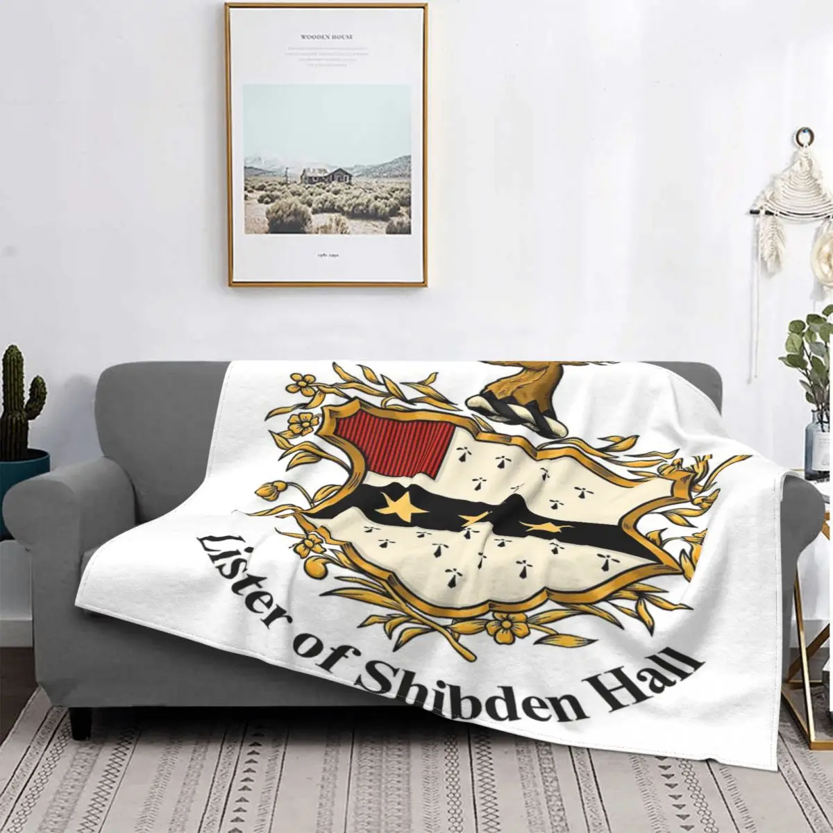 

Lister Of Shibden Hall - Crest & Arms Manta