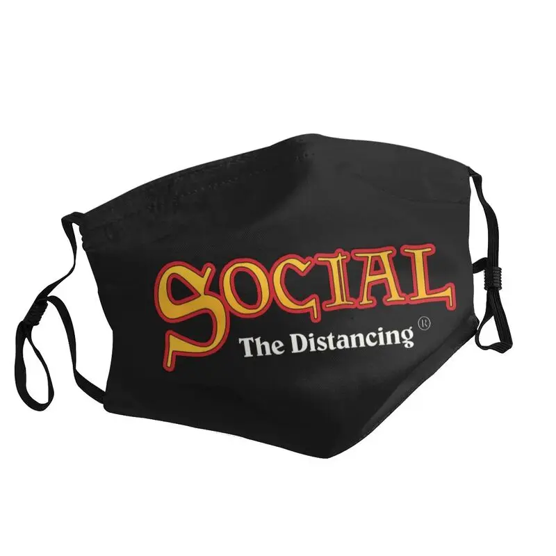 

Social The Distancing Mask Unisex Adult Anti Dust Skyrim Quotes Mask Protection Cover Respirator Non-Disposable Mouth Muffle