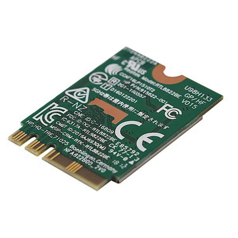 Network Card RTL8822BE 802.11AC 2.4G/5Ghz Bluetooth 4.1 With Wifi 6DB SMA Antenna 3000Mbps 6 M.2 NGFF | Компьютеры и офис