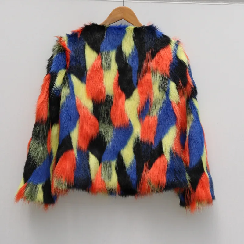 Женские короткие меховые куртки большого размера S/9Xl зимние и осенние пальто