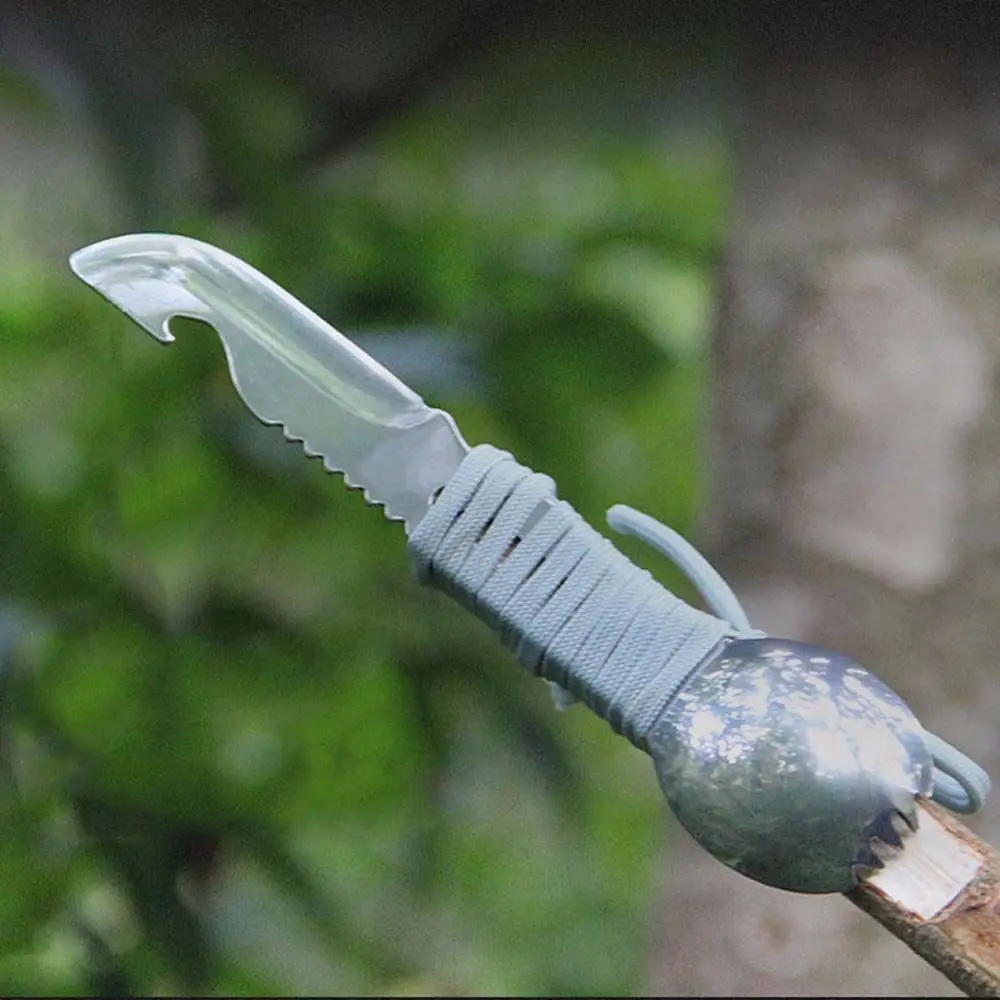 

Kit Stainless Steel Travel Kit Whistle Spork Utensil Fork Outdoor Tableware Outdoor Tool Camping Cookware Spoon Fork