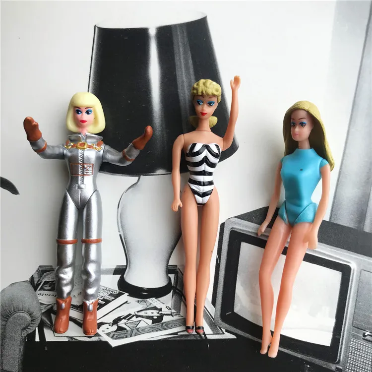 Ретро Винтаж маленькая карманная кукла Келли девочка детский купальник для