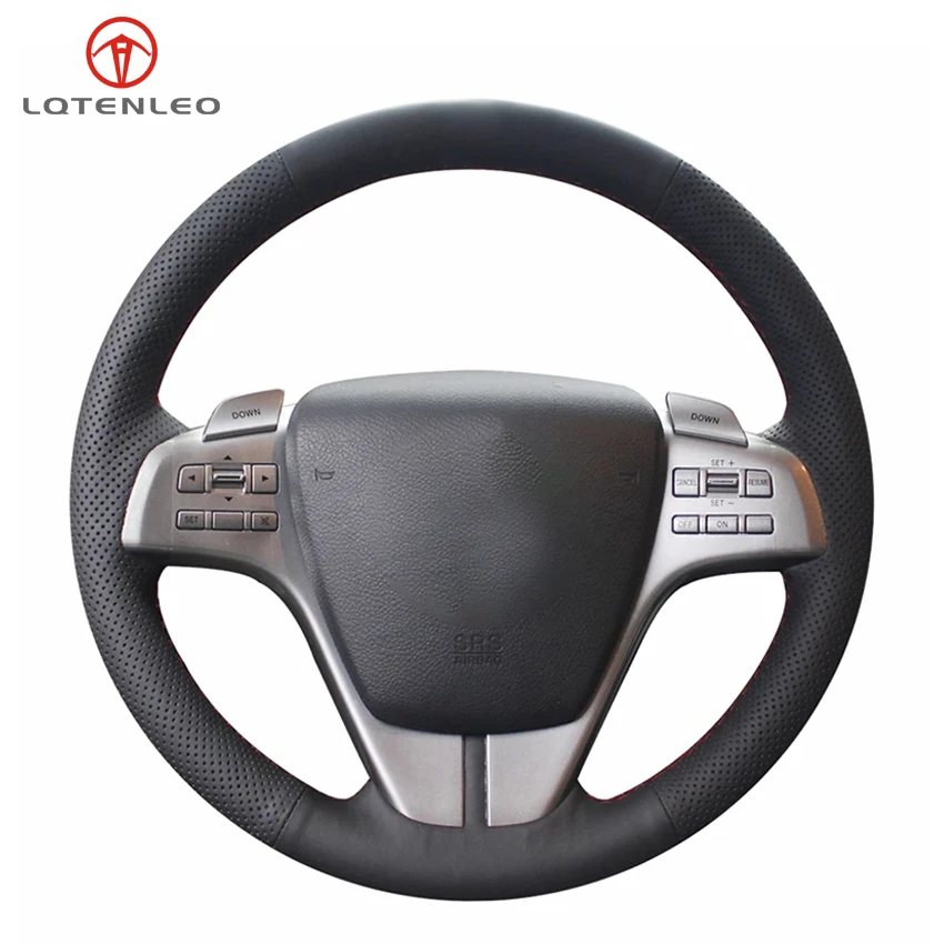 

Черный кожаный чехол LQTENLEO ручной работы для Mazda 6 Atenza 2007-2015 Mazda 6 (GH) 2007-2012