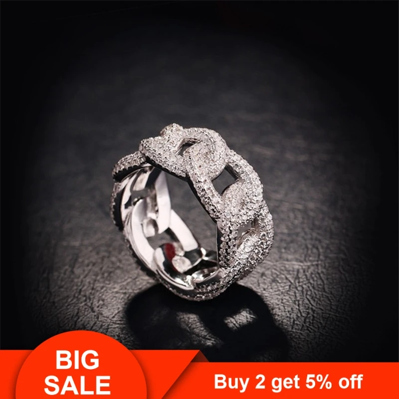 Женское кольцо с крестом choucong вечерние кольца из стерлингового серебра 925 пробы