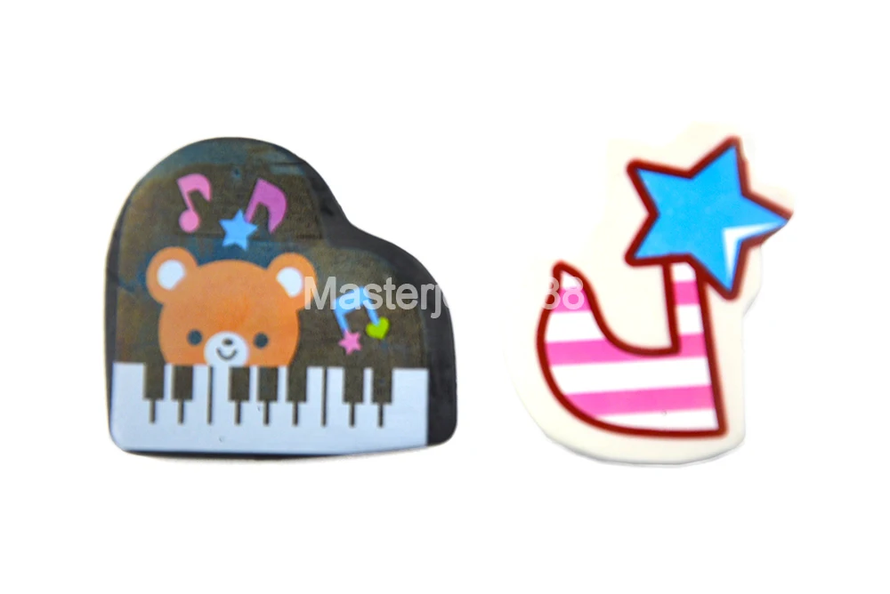 1 Набор из 2 шт. музыкальных пианино Скрипичный ключ музыкальные ноты медведь