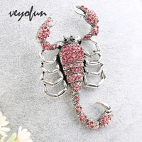 veyofun hyperbole scorpion brooch pendant for women fashion jewelry accessories new