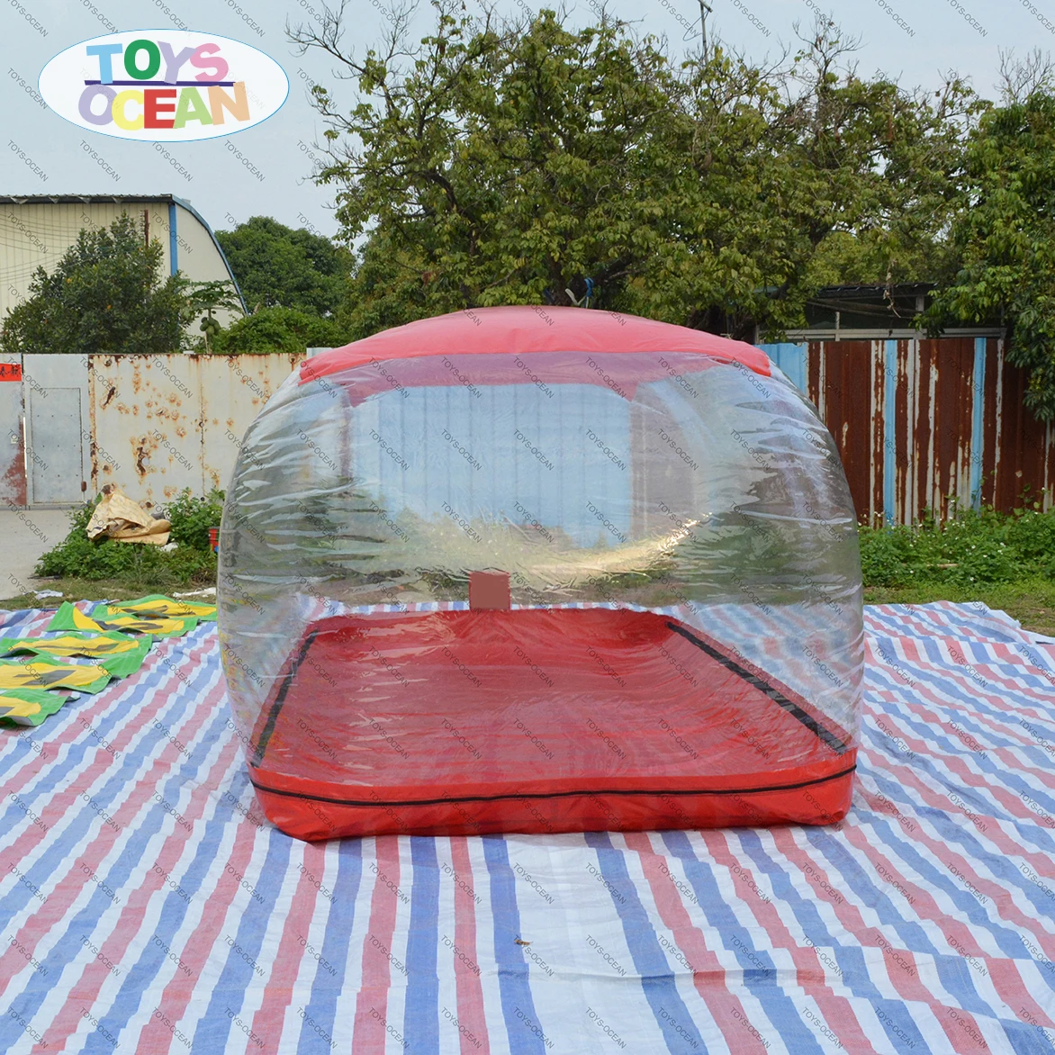 Прозрачный надувной чехол в виде капсулы для автомобиля | Игрушки и хобби