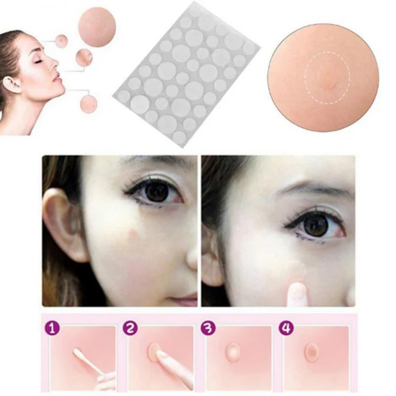 Unisex Acne Pimple Patch Invisible Stickers Skin Bead Master Patch Skin Sticker Patch Pimple Spot Acne Remover Patch