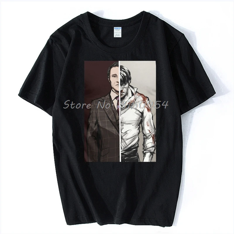 Таблицы обращаются Футболка &quotГаннибал&quot Новая забавная Мужская футболка