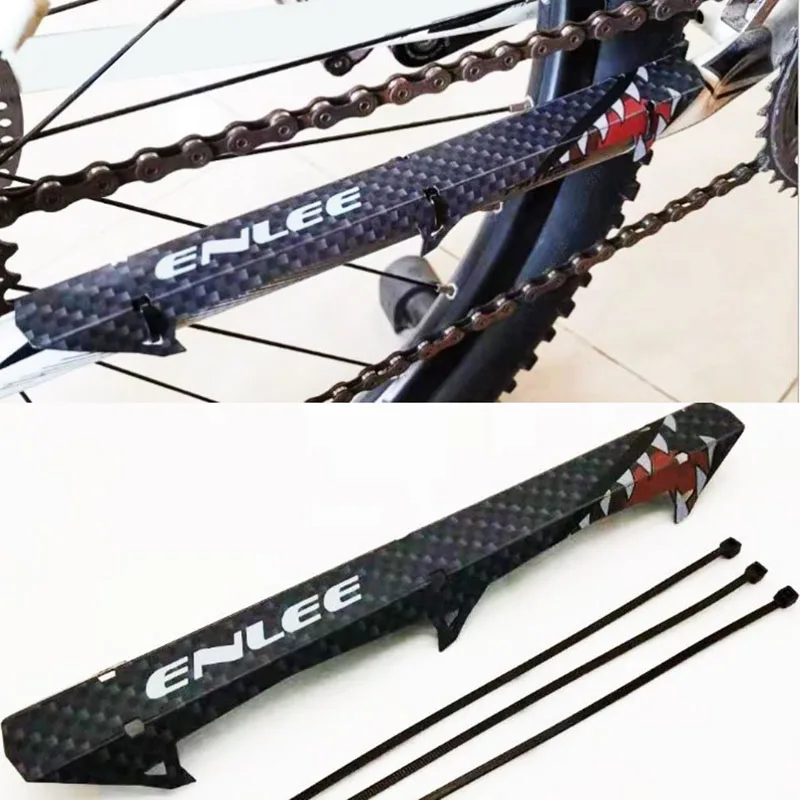 

1PC Colorful Road Bike Bicycle Cycle Frame Chain Guard Protector Plastic Chainstay Cover Guard Bicycle Riding Parts
