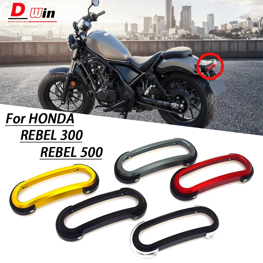 

2021 For Honda Rebel CMX300 CMX500 CMX1100 CMX 500 300 2020 Motorcycle Aluminium Tail Light Protection Indicator Guard Cover