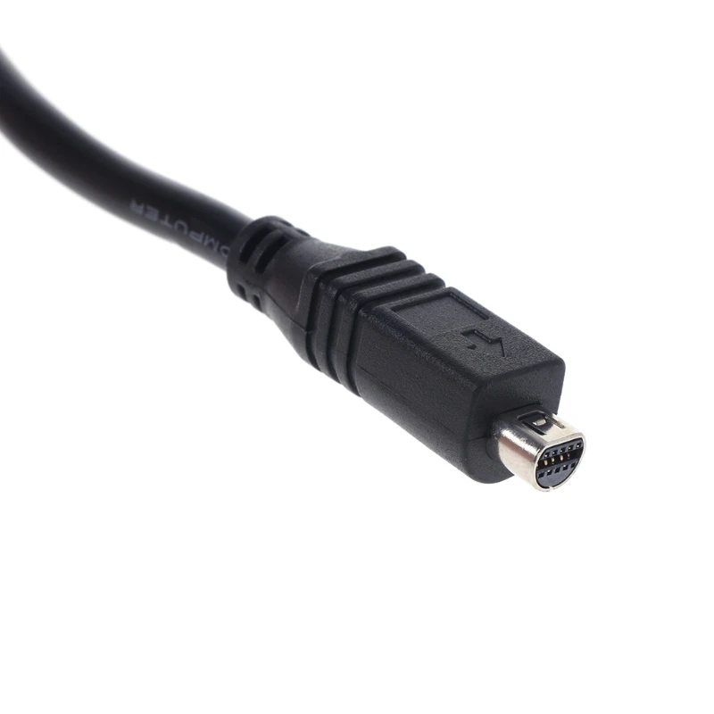 Высококачественный свинцовый AV-кабель 10-Pin DVI DV разъем к 3 RCA S-видео для Sony DCR Handycam