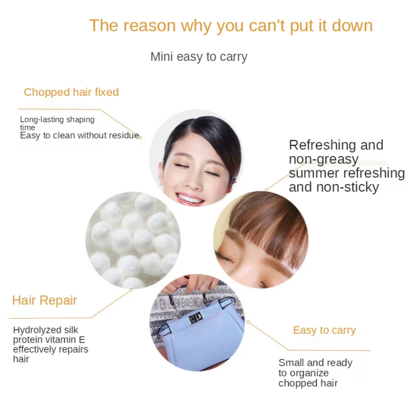 

Hair Edge Control Gel Stick Slay Thin Baby Hair Perfect Hair Line Styling Smooth Hairs Non Greasy 75g