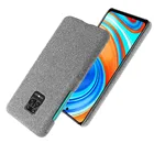 Тонкий тканевый текстурный чехол для Xiaomi Redmi Note 9s, тканевый ультратонкий Противоскользящий чехол для Xiomi Redmi Note 9 Pro MAX 9 S 9 S 9PRO