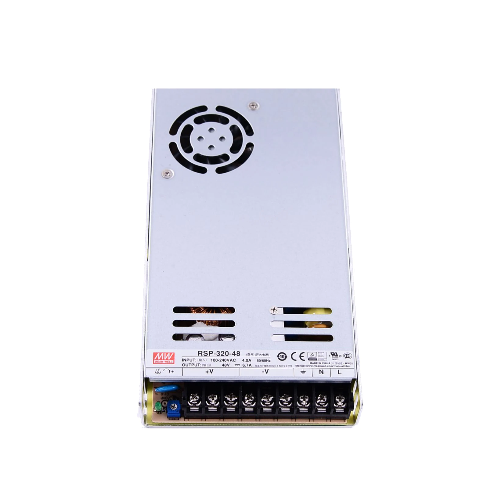 Mean Well RSP-320-48 meanwell 48VDC/6.7A/321W с одним выходом и функцией PFC Интернет-магазин блоков