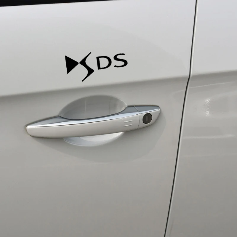 4 шт. для Citroen Ds Ds3 Ds7 Ds5 Ds4 Ds6 оформление окон самоклеящаяся эмблема автомобильные