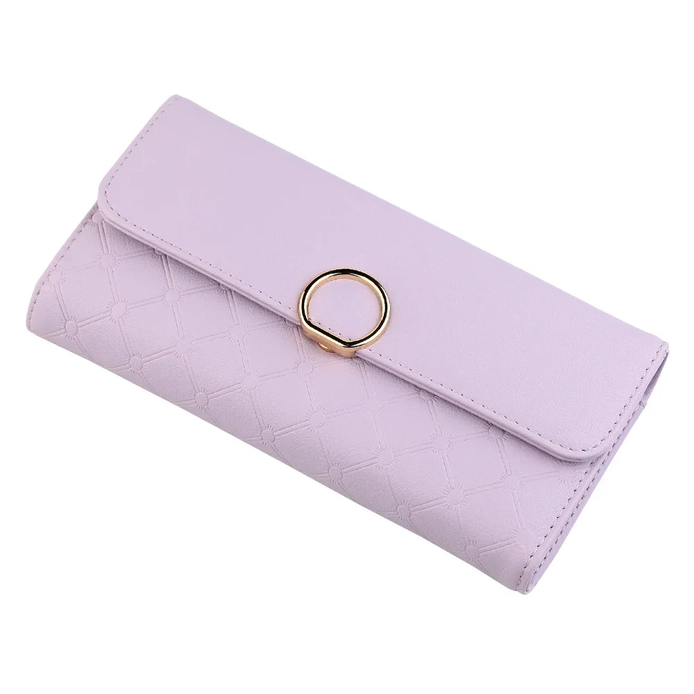 

NO.ONEPAUL 2020 new ladies wallet female long clutch bag Korean version large capacity two-fold wallet wallet