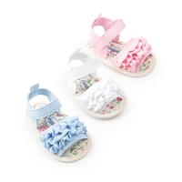 lioraitiin new fashion newborn baby girls flower shoes toddler infant soft sole shoes summer sandals
