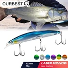 Рыболовные приманки-карандаш, Лазерная лампа, окунь, приманка 133 мм19 г, искусственная жесткая приманка высокого качества