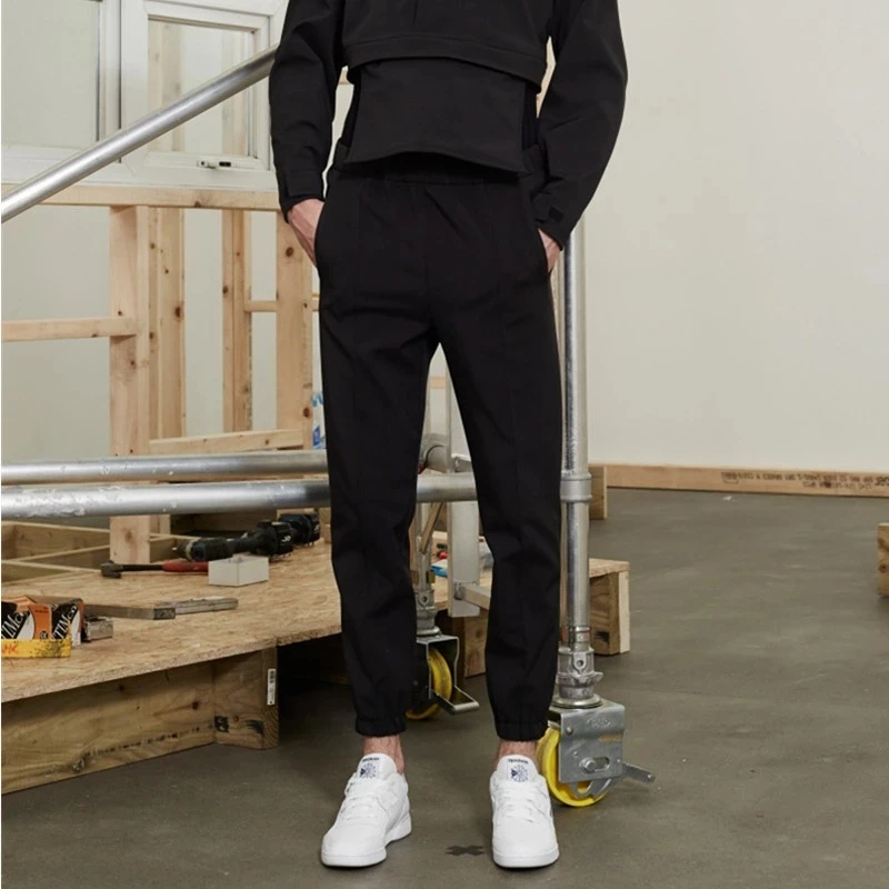 

Мужские спортивные брюки, повседневные штаны, осенняя новинка, Европейская и американская мода, трендовые Молодежные брюки большого размер...