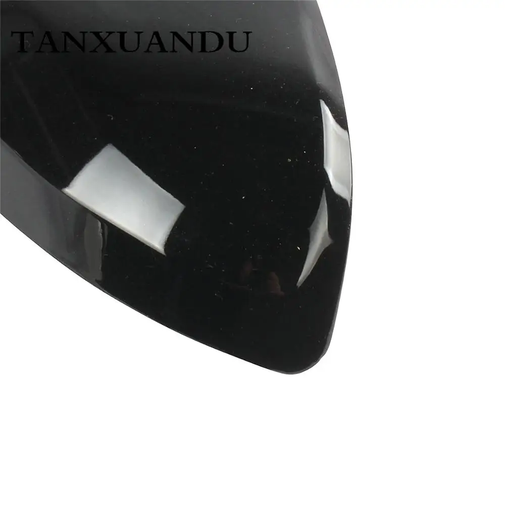 Черная крышка для дверного зеркала крыло отделка заднего вида чехол подходит SMART
