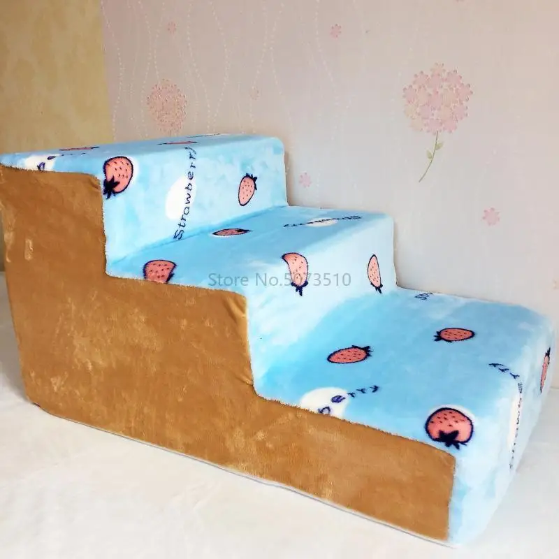 65x40x35cm Многоцелевой диван-кровать для пожилых животных, ступеньки на второй и третий этажи, четырехслойная кровать для лазания, лестница для собак - Цвет: 65x40x35cm