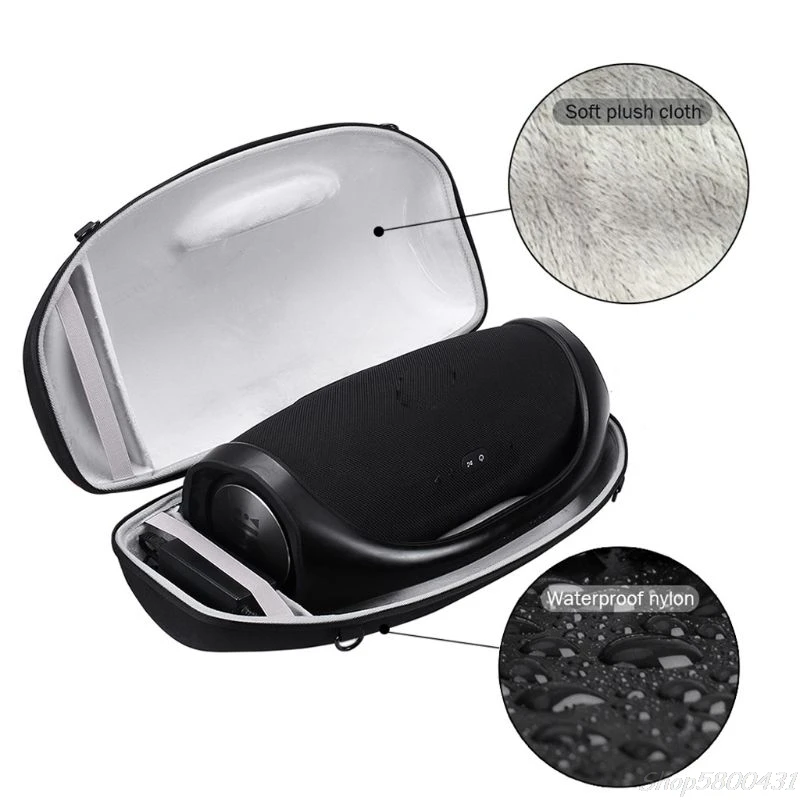 

Portable Travel Carry Case Cover Bag With Shoulder Strap For Boombox Bluetooth Wireless Speaker and Charger O16 20 Dropshipping