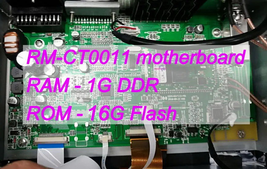 Подходит только материнская плата Ezonetronics RM-CT0011 и сенсорное стекло RM-CT0008 - Цвет: RM-CT0011-1GDDR