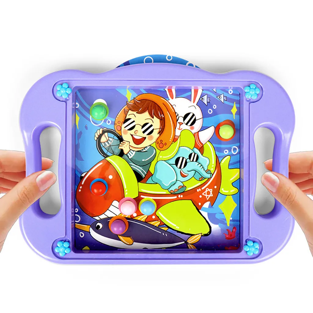 3D обучающая игра-головоломка, игрушка для детей, Балансирующий шар, портативная доска для мальчиков от 1 до 3 лет, деревянная коробка-головоломка, игрушка для малышей, Монтессори