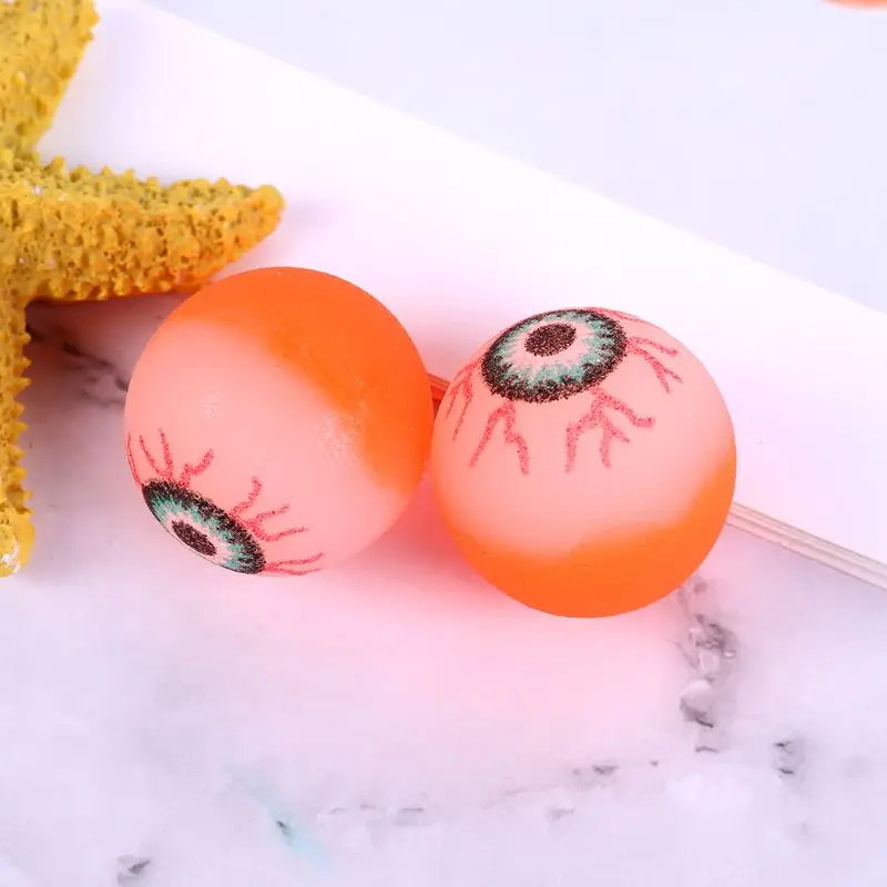 10pcs Eye Ball Glowing Doll Bouncy Eyeball Horror Scary Halloween Cosplay Prop Party Haunted Decoration | Игрушки и хобби