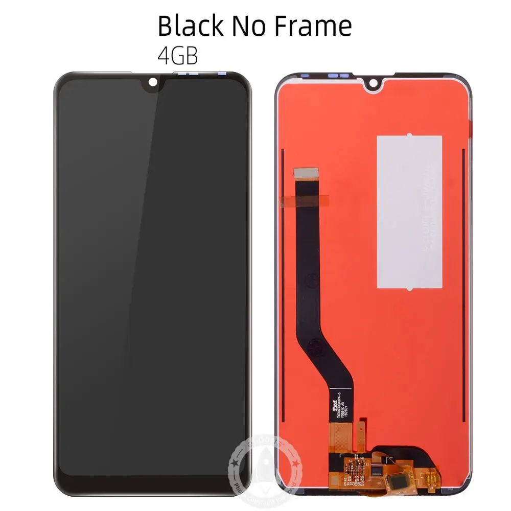 Дисплей для Huawei Enjoy 9 LCD в сборе с тачскрином Черное - Цвет: 4G Black No Frame