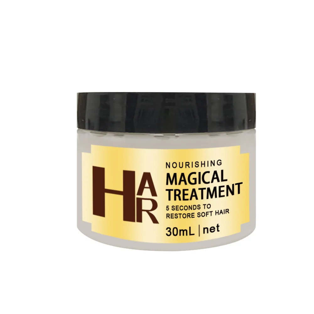 HAR 30ML Nourishing 60 мл/120 мл Магическая лечебная маска для волос 5 секунд восстановление повреждений восстановление мягких волос всех типов Кератиновое лечение волос и кожи головы TSLM1 - Цвет: HAR 30ML Nourishing
