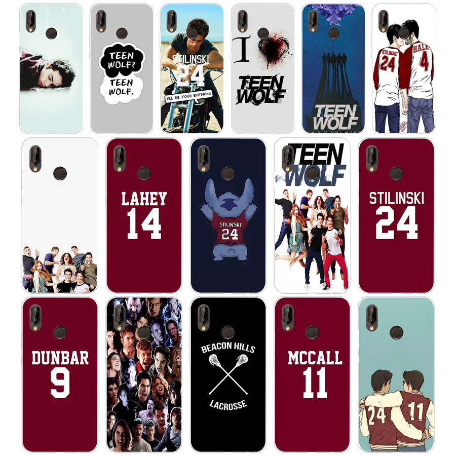 122FG Teen Wolf Stilinski 24 McCALL 11 LAHEY Мягкий силиконовый чехол из ТПУ для huawei Mate P20 P30 Llte Pro Y6 Y7