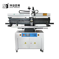 smt flat bed screen printing machine solder paste stencil printing machine
