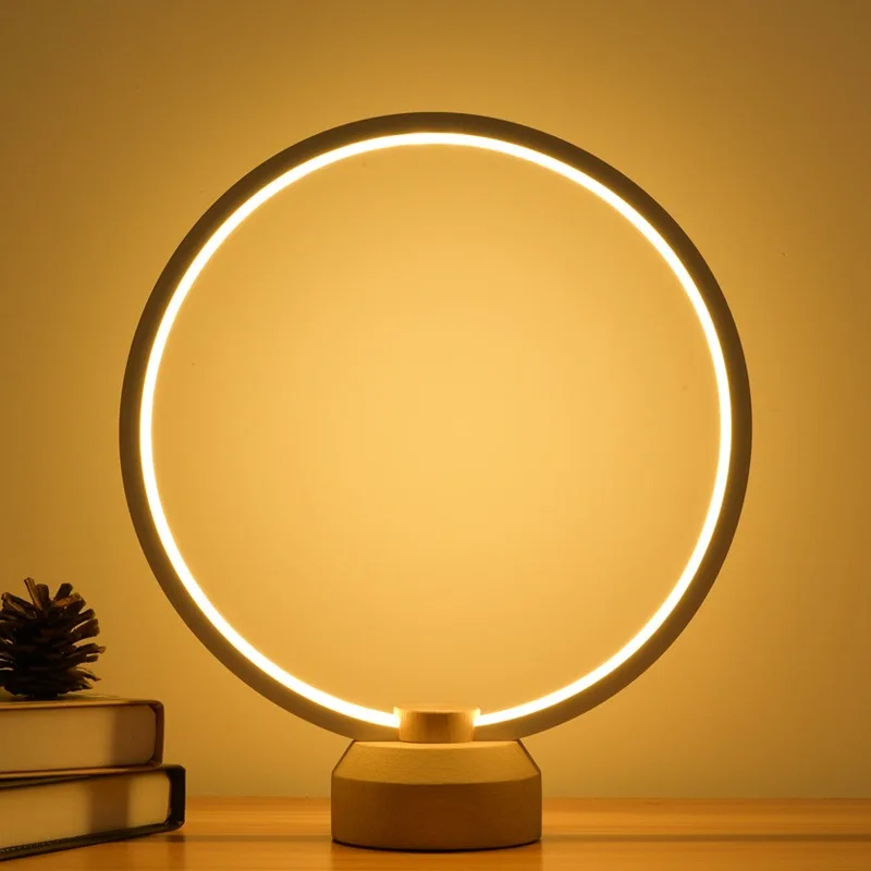 USB charge Magnet ball Balance LED Table Lamp Magnetic Mid-air Switch Eye-Care Night Light Bedroom Living room | Освещение