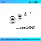 Шарики из нержавеющей стали А2, шарикоподшипники 1, 2, 3, 4, 5, 6, 7, 8, 9, 100, 10 мм, 9,5 шт.