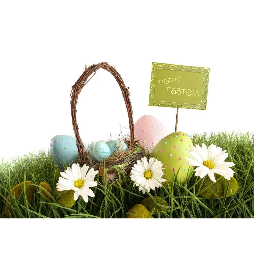 

Vinyl Custom Photography Backdrops Prop Easter day Theme Photography Background FHJ20721-03