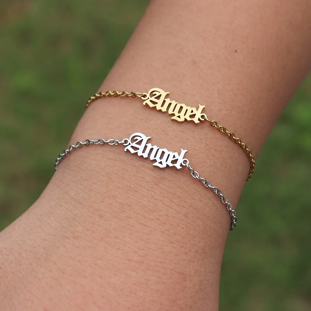 Браслеты с надписью Ангел для лучших друзей|Браслеты шармами| |