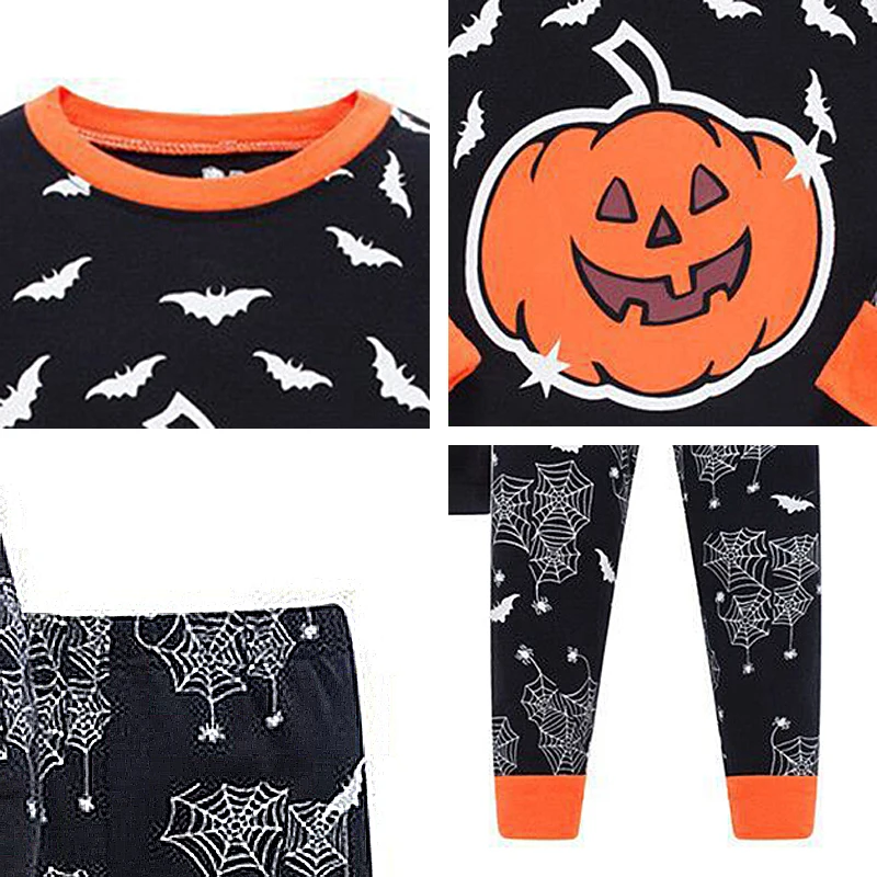 Забавный комплект одежды для маленьких мальчиков и девочек детская пижама