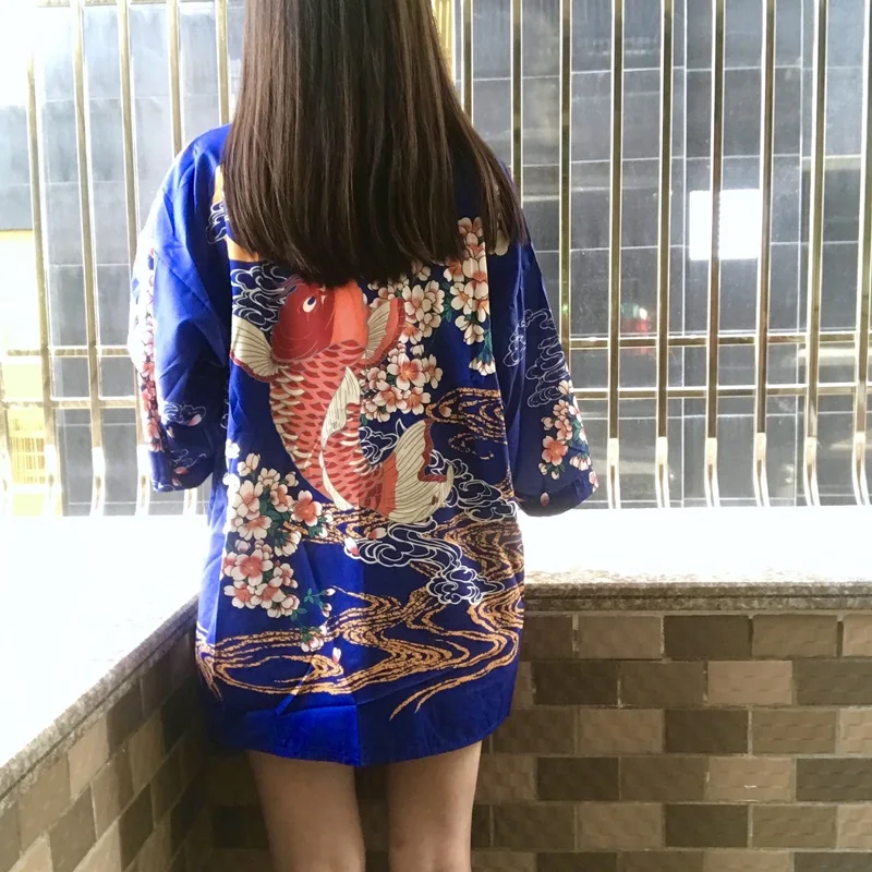

mulher 2020 japon kimono cardigan cosplay camisa blusa para mulheres japons yukata feminino vero praia quimono 10246