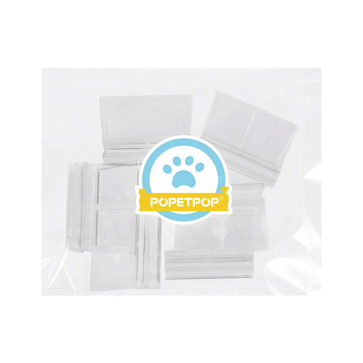 POPETPOP 6pcs Clear Color Acrylic Aquarium Fish Tank Glass Cover Clip Support Holder 6mm | Дом и сад