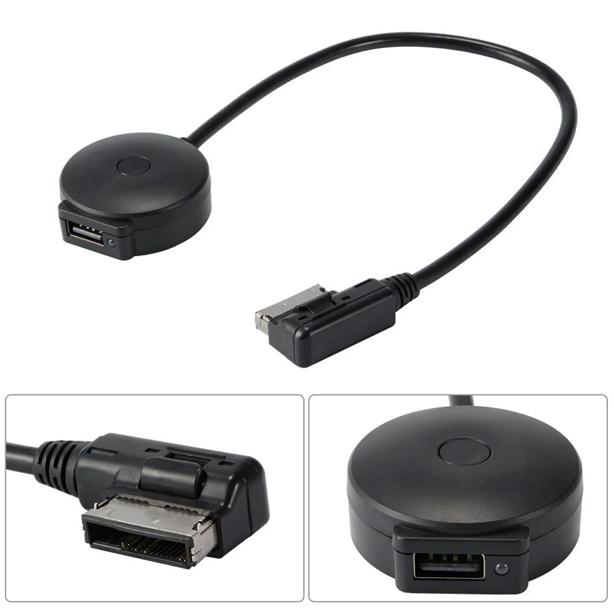 CY Media In AMI MDI к Bluetooth аудио Aux и USB гнездовой адаптер кабель для автомобиля VW AUDI A4 A6 Q5 Q7
