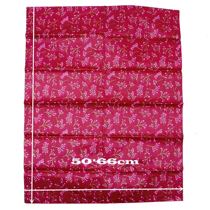 1 комплект 50*66 см печатная бумага Рождественская обертка пинг Бумага Ремесло