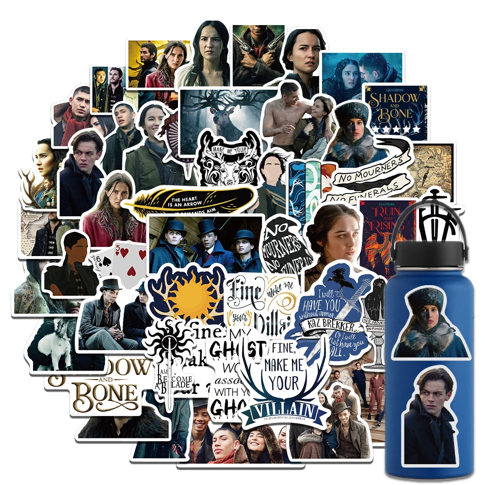 

Shadow and Bone Anime 10/30/50PCS Poster Cafe Stickers Skateboard Laptop Motorcycle Luggage Waterproof Sticker Art Picture