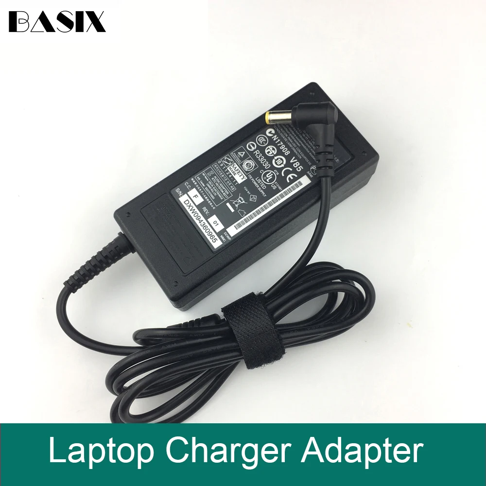 Оригинальный адаптер переменного тока Basix 65 Вт 19 в блок питания для ноутбуков Acer