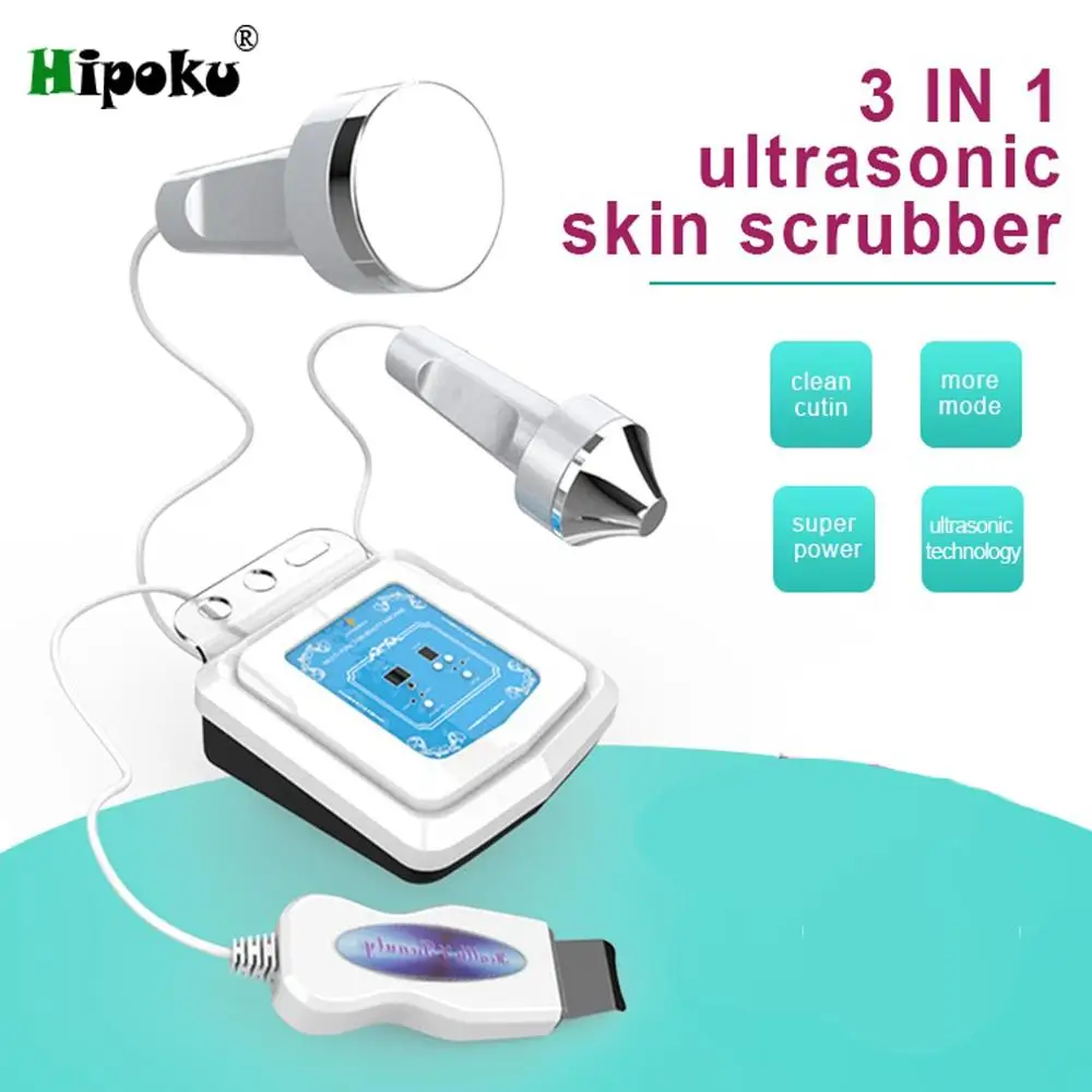 3 в 1 ультразвуковой скребок для кожи лица | Красота и здоровье