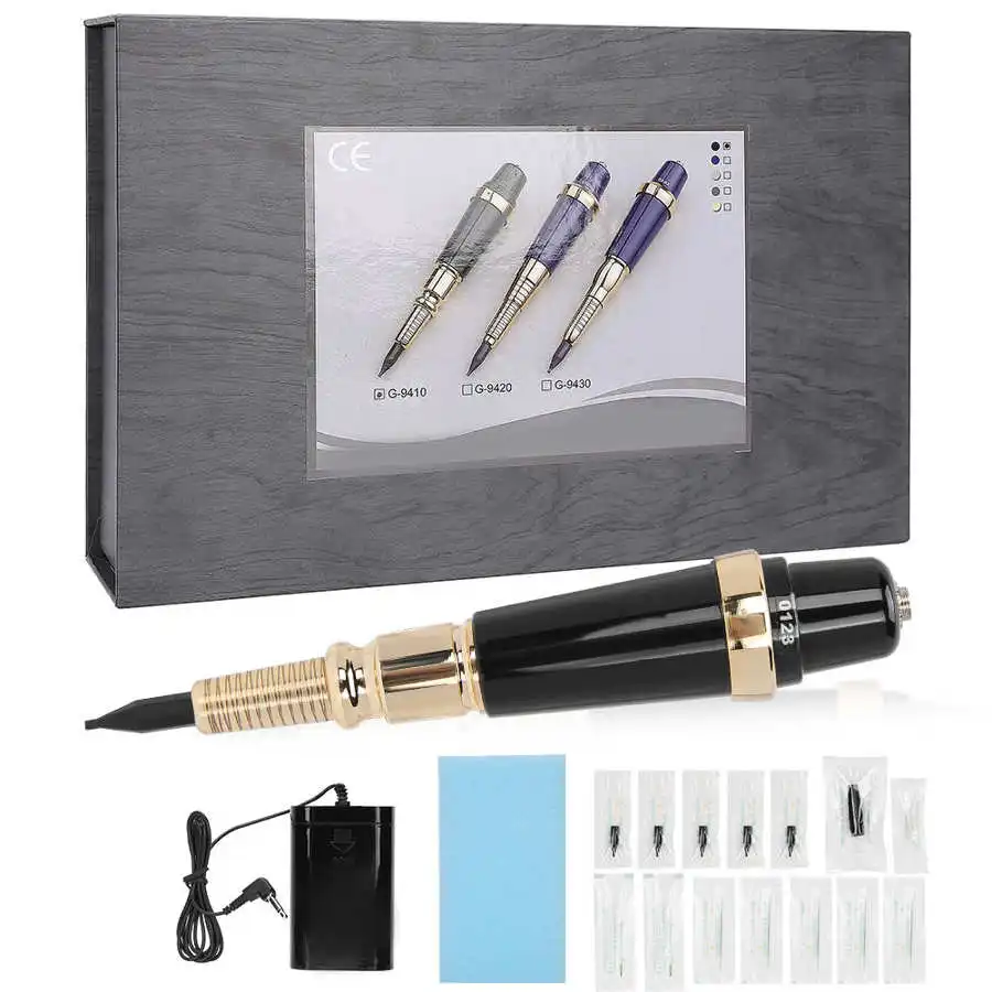 

Микроблейдинг, микроблейдинг, Полуперманентная подводка для глаз и губ, машинка для татуажа, вилка стандарта США, 100-240 В, ресницы