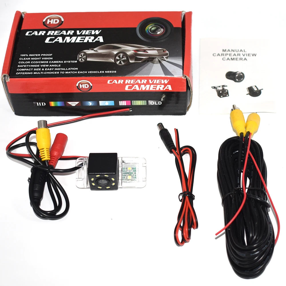 ZJCGO CCD камера заднего вида парковочная ночного видения для Ford Tourneo Transit Connect Courier Focus