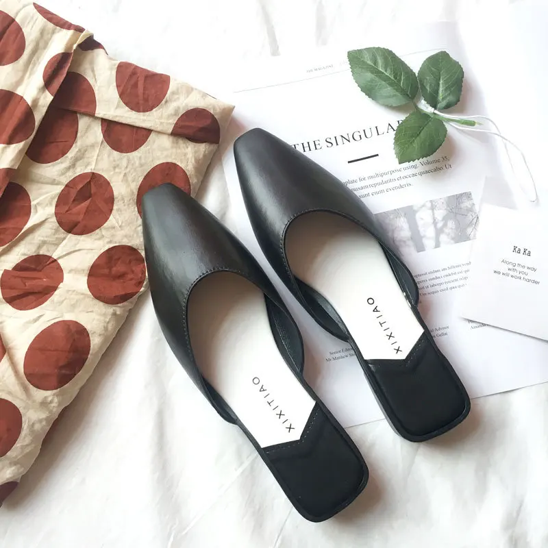 Fashion Women's Flat-Heel Plastic Student Slippers Waterproof Non-Slip Beach Shoes  Flat Shoes Women Shoes Woman